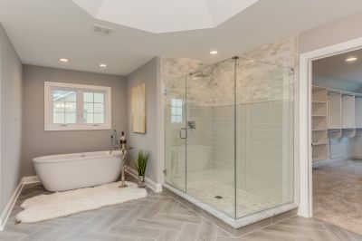 Open-Plan Shower Design